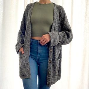 Madewell Waffle Knit Cardigan